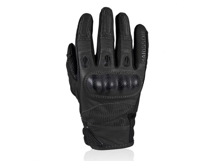Gants moto HARISSON Spy Evo Black